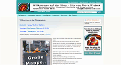 Desktop Screenshot of filzpapeterie.de